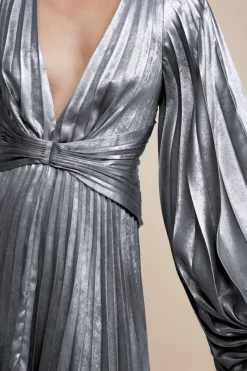Acler - GENEVA DRESS (GUNMETAL)