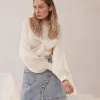 Acler - Mowbray Sweater (Cannoli Cream)