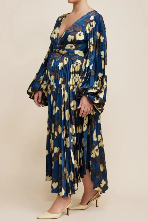 Acler - Palms Dress (Floral Posy) FINAL SALE