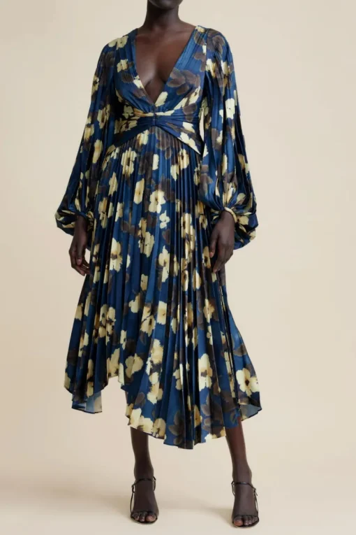 Acler - Palms Dress (Floral Posy) FINAL SALE