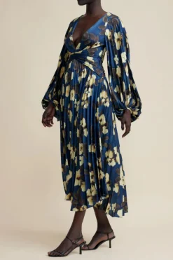 Acler - Palms Dress (Floral Posy) FINAL SALE