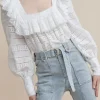 Acler - Valentine Top (Ivory)