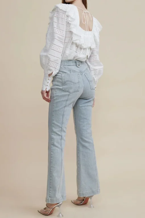 Acler - Valentine Top (Ivory)