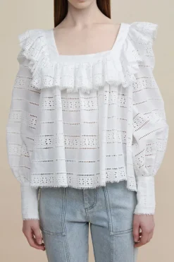Acler - Valentine Top (Ivory)