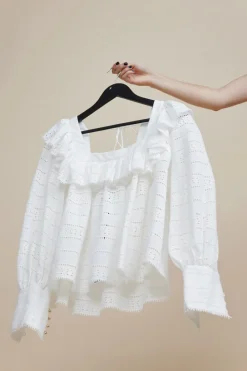 Acler - Valentine Top (Ivory)