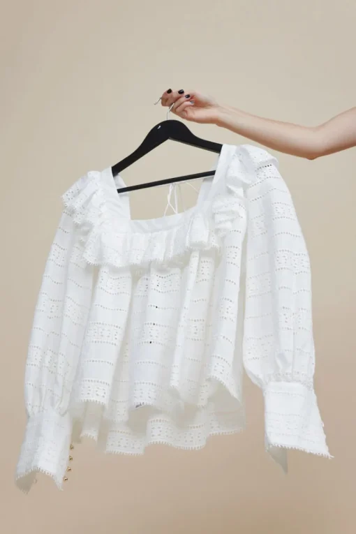 Acler - Valentine Top (Ivory)