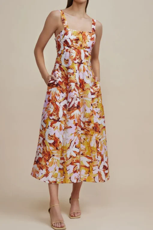 Acler - Withington Dress (Lilac Brush)