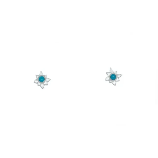 Women ANNA DESIGN - LOTUS SILVER STUDS