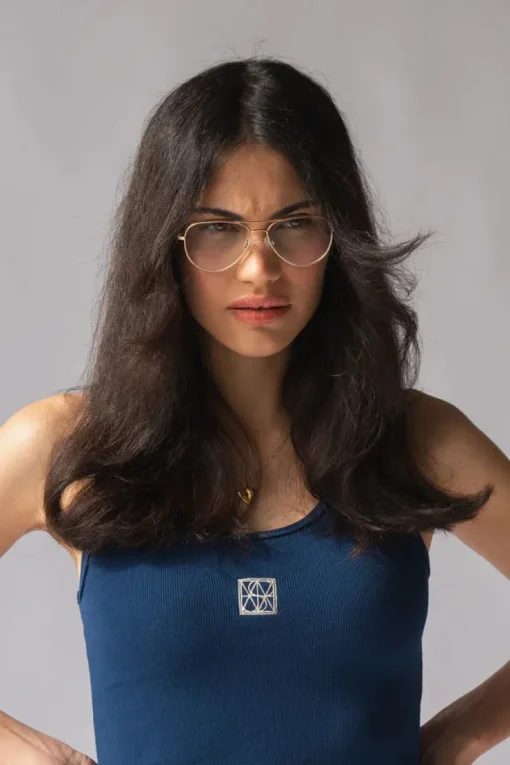 Araminta James - MIO TANK (MIDNIGHT BLUE)