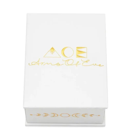 Women Arms Of Eve - HOLI SILVER HUGGIE EARRINGS