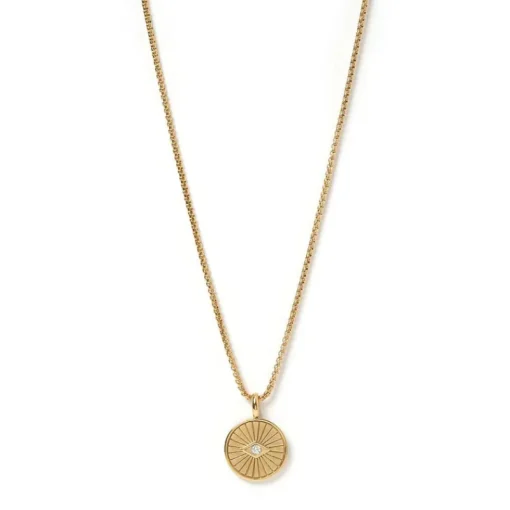 Women Arms Of Eve - Paolo Gold Charm Necklace