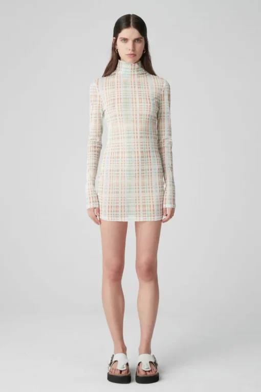 Atoir X Lara Worthington - 006 Dress (Green Check)