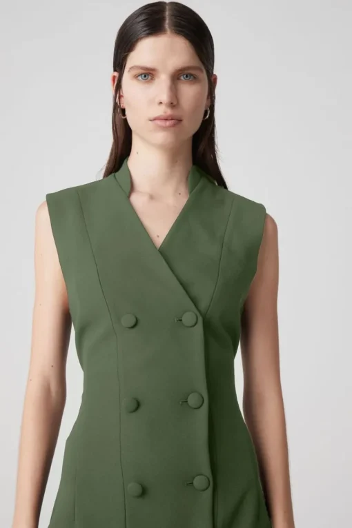 Atoir X Lara Worthington - 002 Dress (Moss Green)