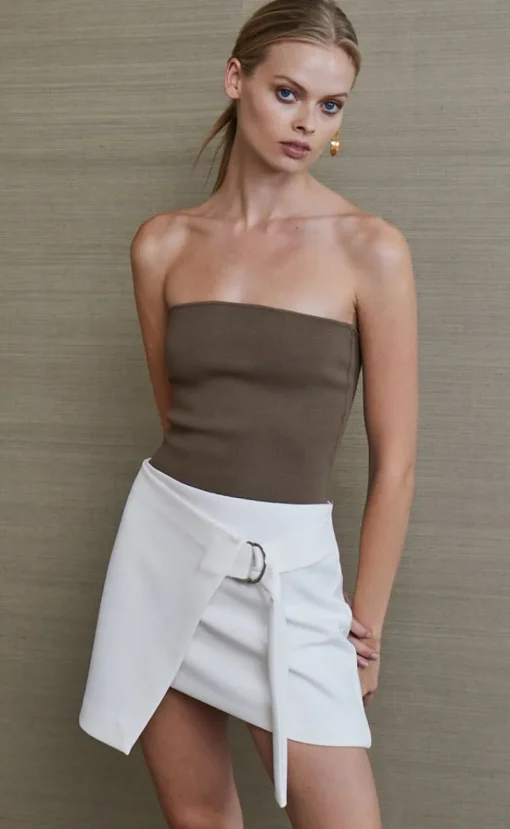 Bec and Bridge BEC & BRIDGE - Pearl Mini Skirt (Ivory)