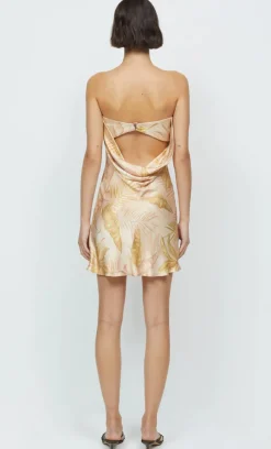 Bec and Bridge - DUSTY PALMS STRAPLESS MINI (DUSTY PALMS)