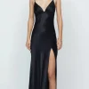 Bec and Bridge - REN SPLIT MAXI DRESS (BLACK)