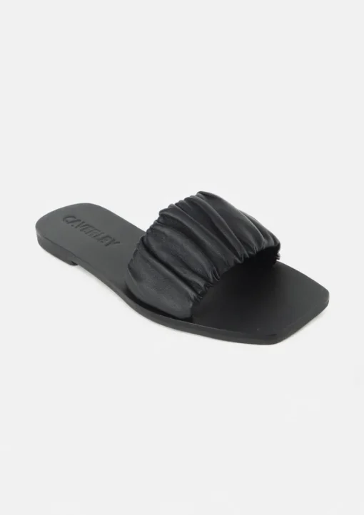 Women CAVERLEY - Scrunch Slide Black
