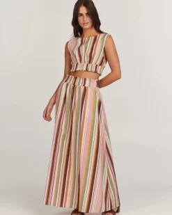 Women Charlie Holiday - ADDY TOP (MULTI STRIPE)