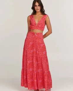 Women Charlie Holiday - Cheyenne skirt (Tropical Floral)