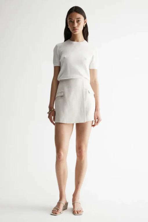 Women Elka Collective - FLORETTA SKIRT (NATURAL)