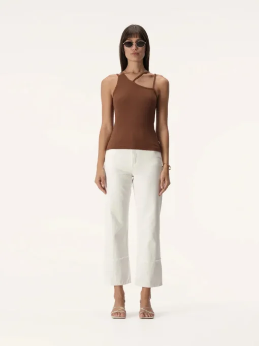 Elka Collective - HAYNES TOP (TAN)