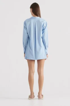 Women Elka Collective - Lindsey Shirt (Cornflower Blue)