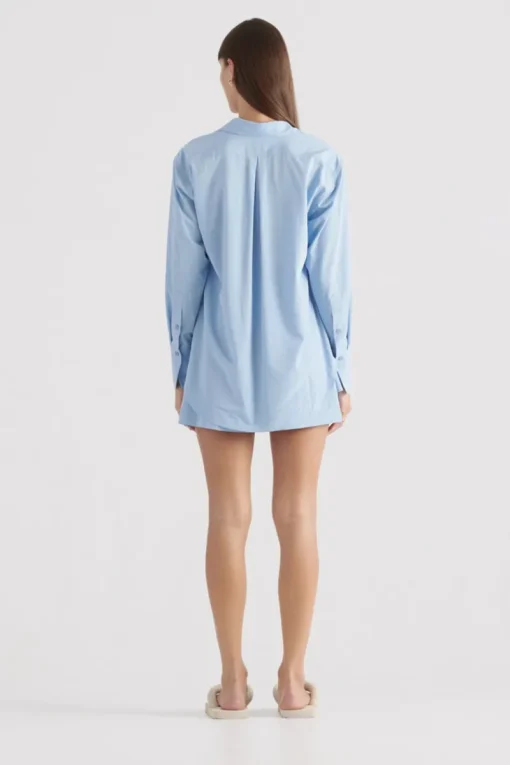 Women Elka Collective - Lindsey Shirt (Cornflower Blue)