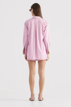 Women Elka Collective - LINDSEY SHIRT (FUSCHIA)