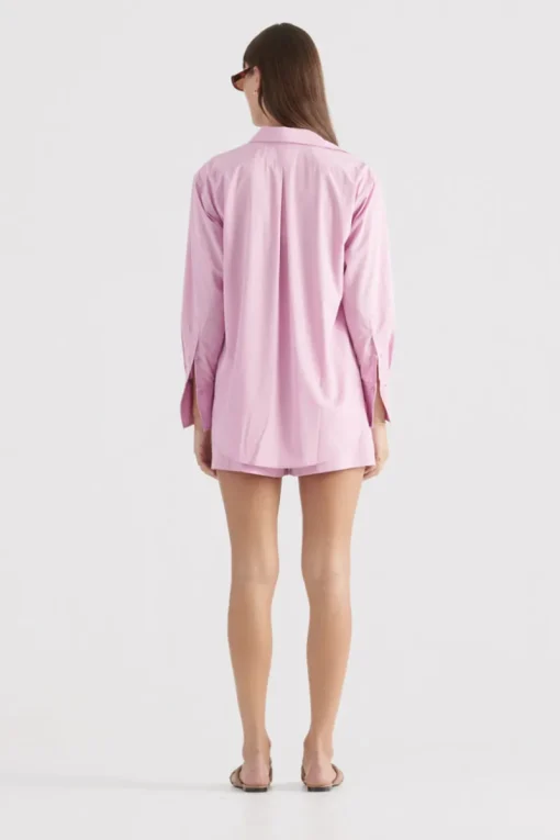 Women Elka Collective - LINDSEY SHIRT (FUSCHIA)