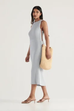 Elka Collective - Stevie Knit Dress (Seamist)