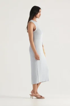 Elka Collective - Stevie Knit Dress (Seamist)