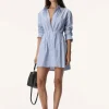 Elka Collective - CHARLOTTE DRESS (BLUE STRIPE)