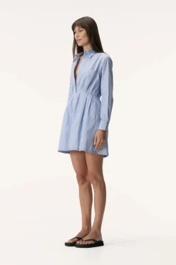 Elka Collective - CHARLOTTE DRESS (BLUE STRIPE)
