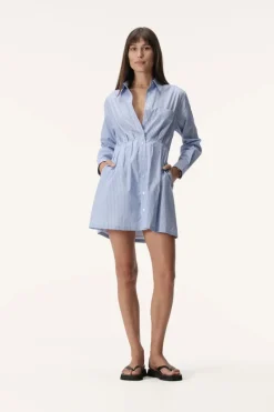 Elka Collective - CHARLOTTE DRESS (BLUE STRIPE)