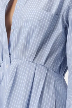 Elka Collective - CHARLOTTE DRESS (BLUE STRIPE)