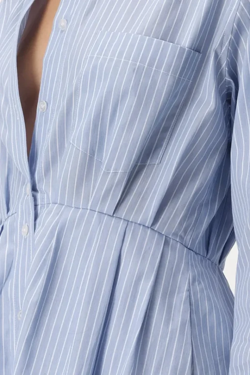 Elka Collective - CHARLOTTE DRESS (BLUE STRIPE)