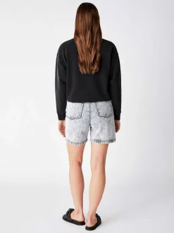 Ena Pelly - Bird of Prey Sweat (Washed Black)