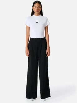 Women Ena Pelly - Bronte Trim Suit Pant (Black)