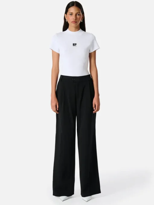 Women Ena Pelly - Bronte Trim Suit Pant (Black)
