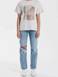 Ena Pelly - Cheetah Tee (Alabaster)