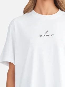 Ena Pelly - LEXI MONOGRAM TEE (WHITE)