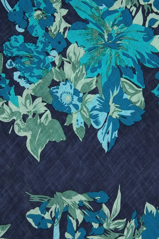 Faithfull The Brand - GARCIA MAXI DRESS (ESCALA FLORAL NAVY)