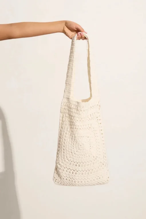 Women Faithfull The Brand - PICCOLO CROCHET BAG (OFF WHITE)