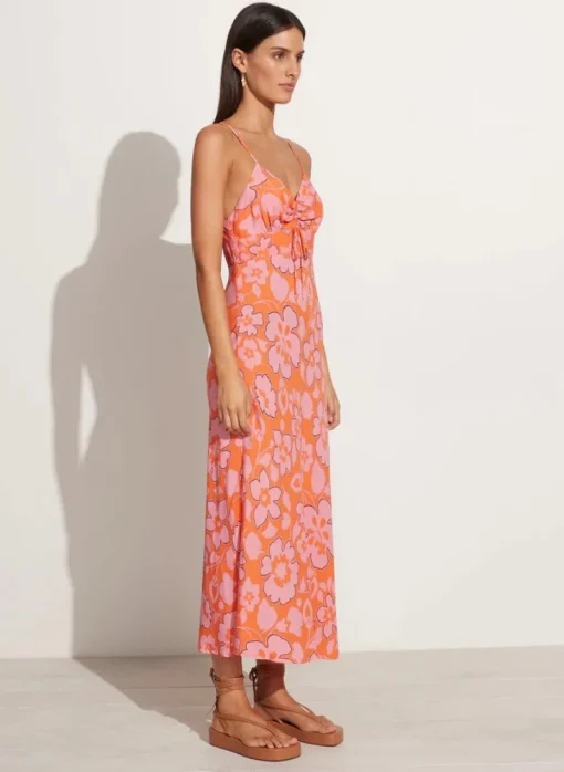 Faithfull The Brand - Shayna Midi Dress (Paraiso Floral Print)
