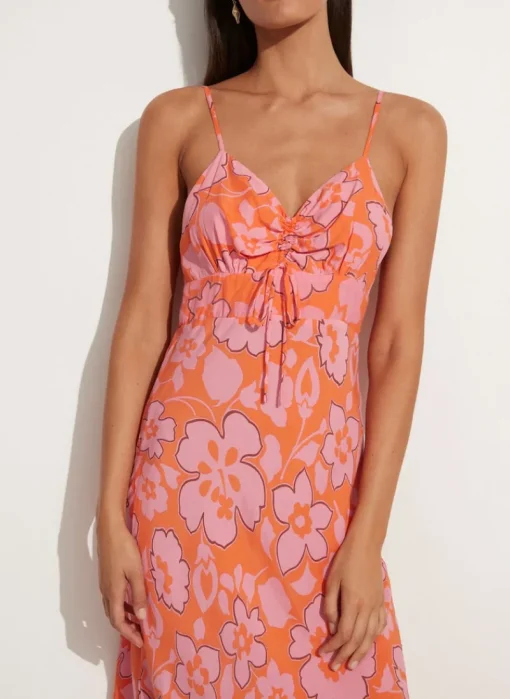Faithfull The Brand - Shayna Midi Dress (Paraiso Floral Print)