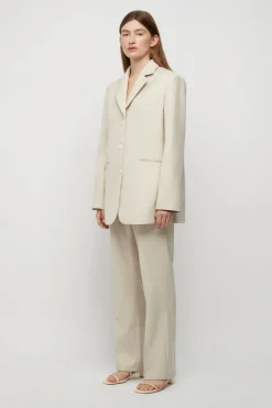 Women Friend of Audrey - Filippa Single Breasted Blazer (Winter White)