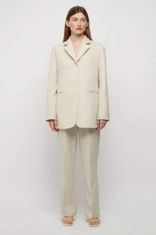 Women Friend of Audrey - Filippa Trousers (Winter White)