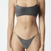 Women It's Now Cool - The String Pant (Gunmetal Lurex)