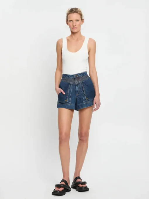 Kivari - CELENE DENIM SHORT (PALOMA / INDIGO)