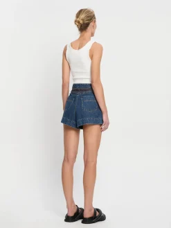 Kivari - CELENE DENIM SHORT (PALOMA / INDIGO)